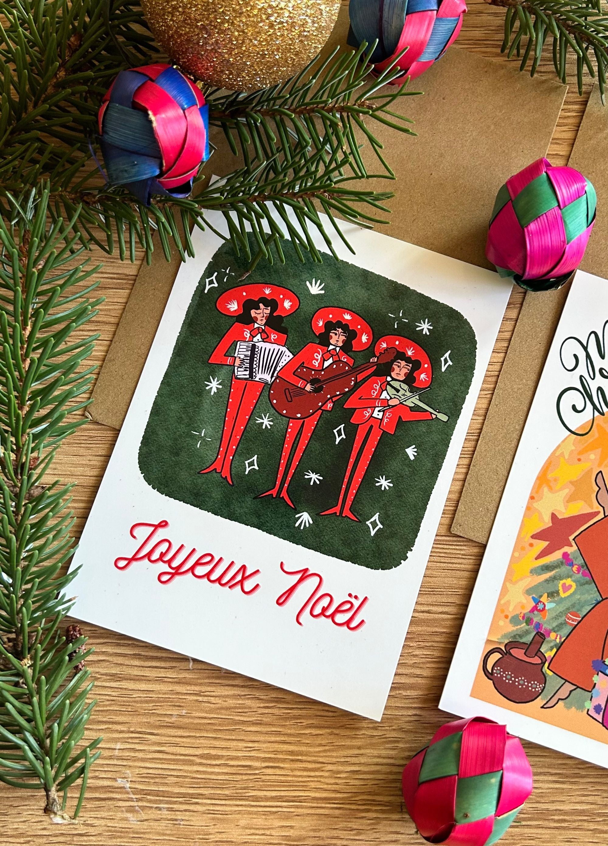 Christmas Postcard - Mariachi